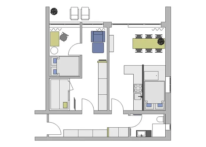 Greenhill 4 - Mit Privatsauna Apartmán